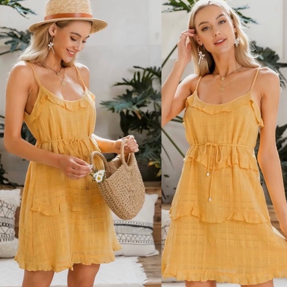 Dresses & Skirts - Summer Dress Ruffle Trim